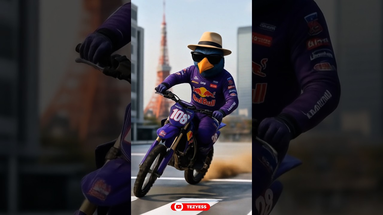 💥 Brainrot Gang Goes Wild with CRAZY Street Motocross Tricks! 