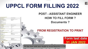 UPPCL AE ONLINE APPLICATION FORM FILLING (2022)
