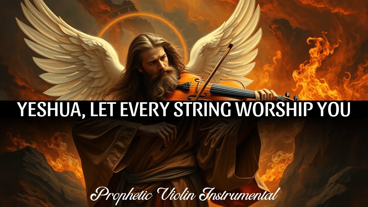 Prophetic Violin Instrumental/YESHUA, LET EVERY STRING WORSHIP YOU # ...