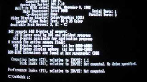 Norton Utilities SI  running on the MCL86 microsequencer 8088 core