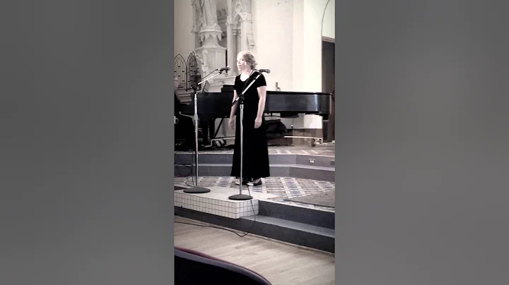 BEST opera song "O MIO BABBINO CARO" Ana Mattson