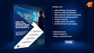 Flyers Digital PSD Template | Pixelab Stock ✅
