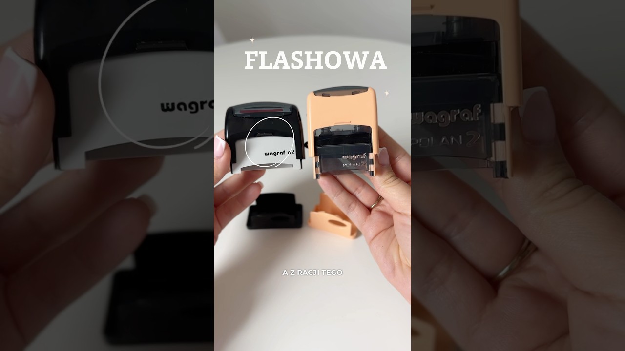 Pieczątki flashowe, a standardowe pieczątki automatyczne - czym się r&oacute;żnią?