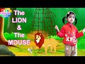 The Lion and The Mouse Story in English | Kids Dishita Show | Children Stories In English With Moral