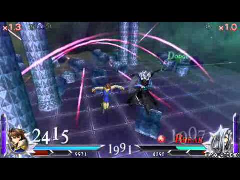 DISSIDIA 012 FINAL FANTASY バッツ・クラウザー VS セフィロス