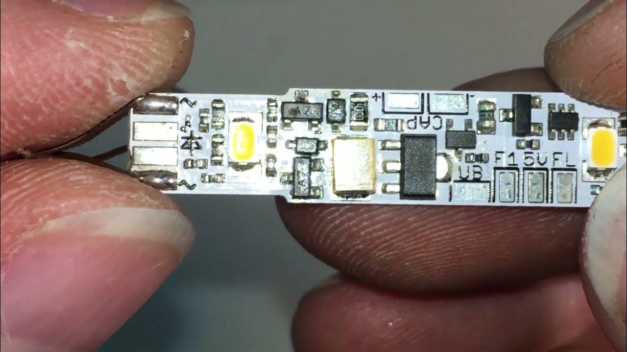 Instandsetzung ESU 50708 Innenbeleuchtung Warmweiss mit Diodenschaden