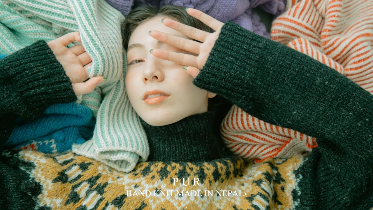 PUR HAND KNITMade in Nepal. 2024