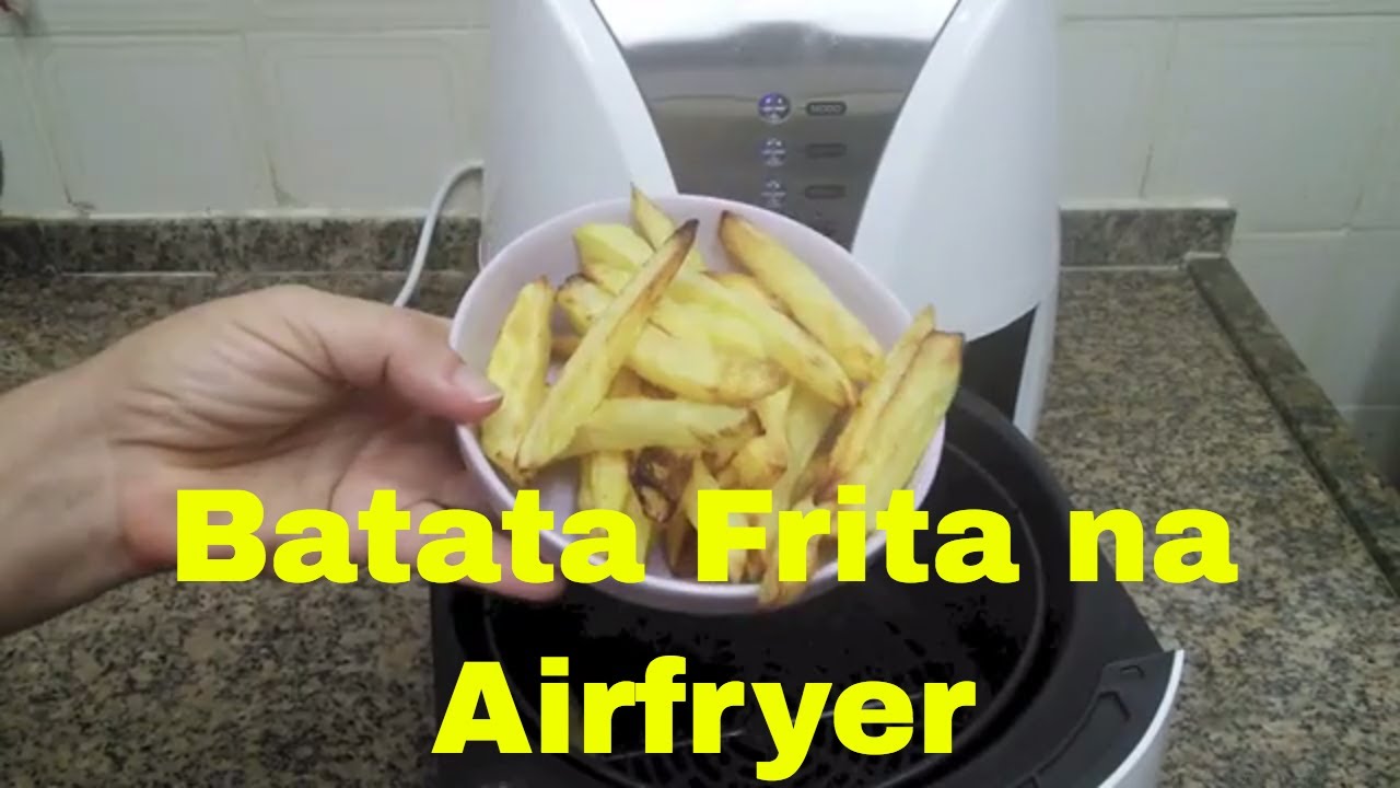 Como fazer batata frita na airfryer: receita fácil e saudável