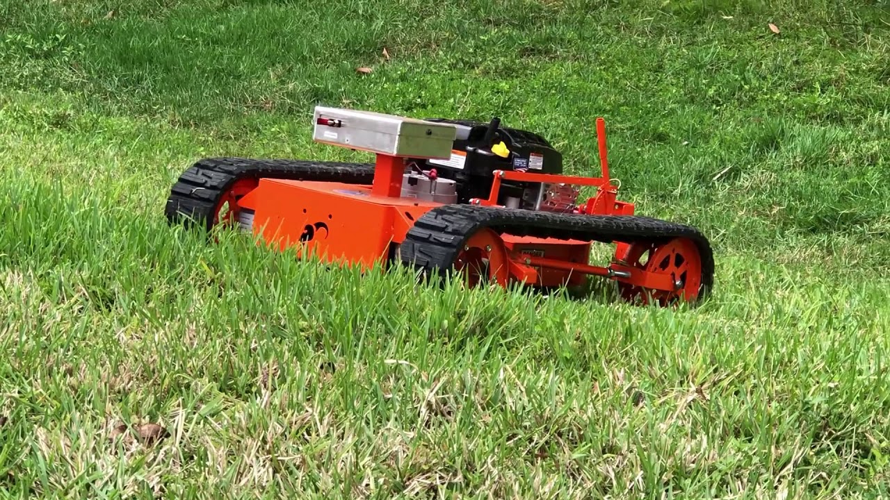 Run it til its outta gas!!! 22T Robotic Slope Lawn Mower to Illinois