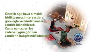 A Namazı Kılınabilecek Camiiler Belli Oldu