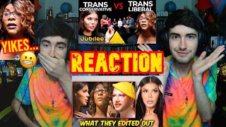 'The Truth About My Trans Debate TRAINWRECK on Jubilee TEA' REACTION How Do I AGREE w/ Conservatives