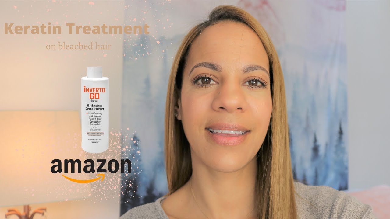 Keratin Treatment On Lightened / Bleached Hair YouTube