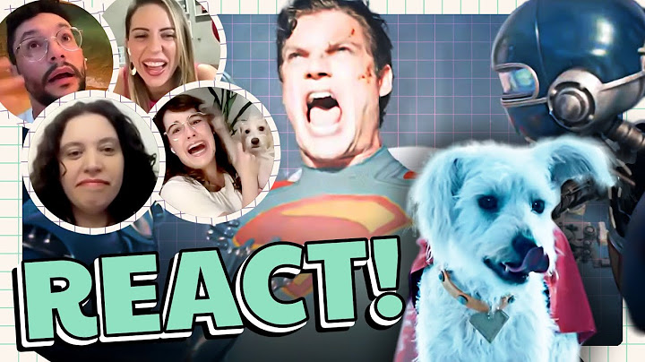 SUPERMAN: CENA COMPLETA KRYPTO + REACT E PRIMEIRAS IMPRESSÕES