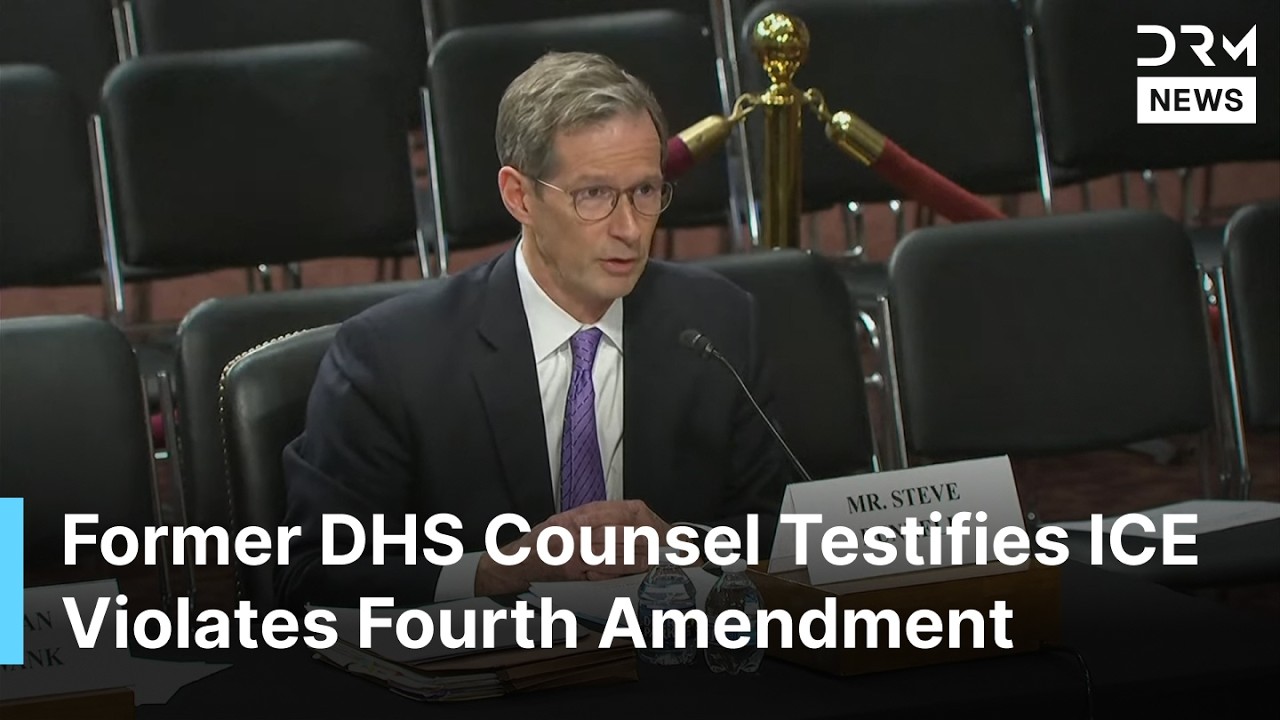 Steve Bunnell Testifies on Constitutional Limits of ICE, Calls for DHS' Constitution Adherence |AC1N