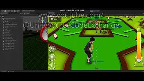 Unique Gold Game - Mini Golf Game 3D - Unity Source Code for Sale