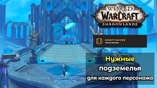 Нужные подземелья для каждого персонажа в World of Warcraft: ShadowLands