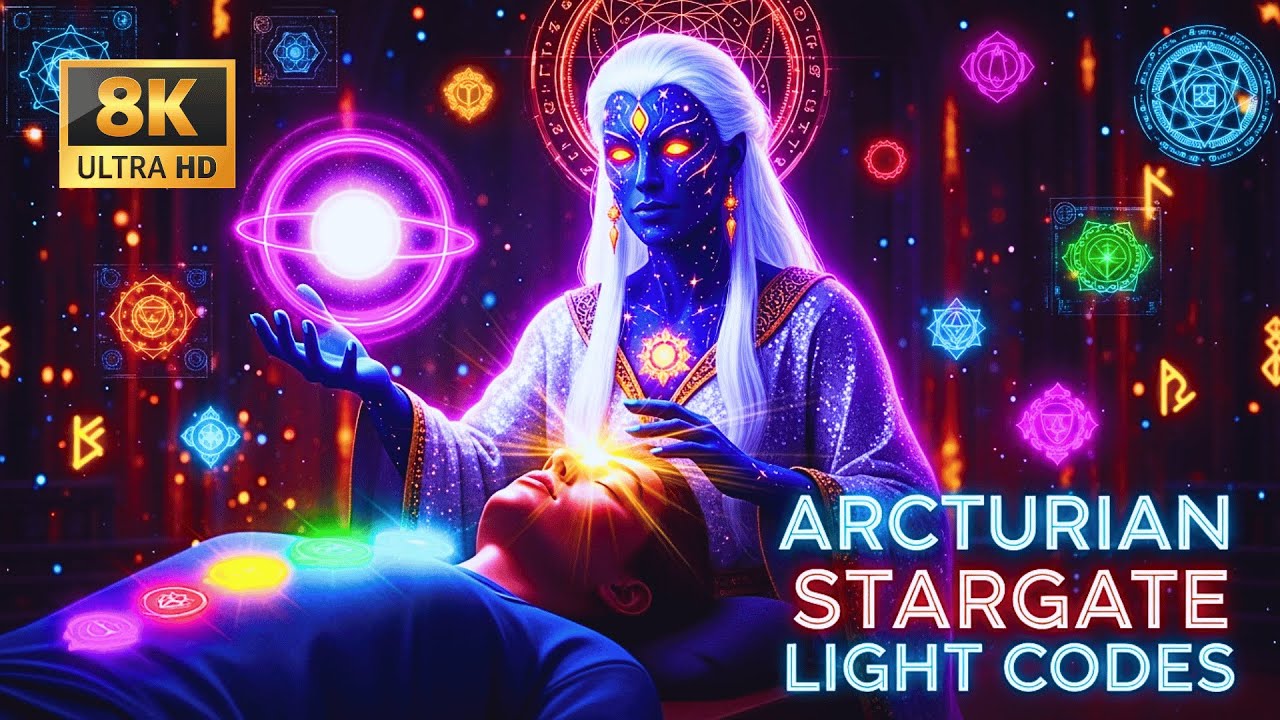 ARCTURIAN STARGATE LIGHT CODES 🌠 528Hz Meditation | Starseed Activation ...