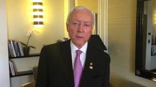 Speaking from Israel, Senator Hatch remembers his friend Senator Bob Bennett