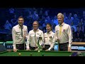 Snooker world mixed doubles championship final robertson  mink  selby  kenna