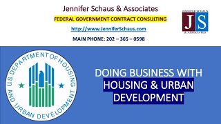 Federal Contracting - Procurement Playbook - Doing Business With Housing and Urban Development - HUD