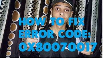 How to fix error code: 0x80070017 | Explain [Hindi]