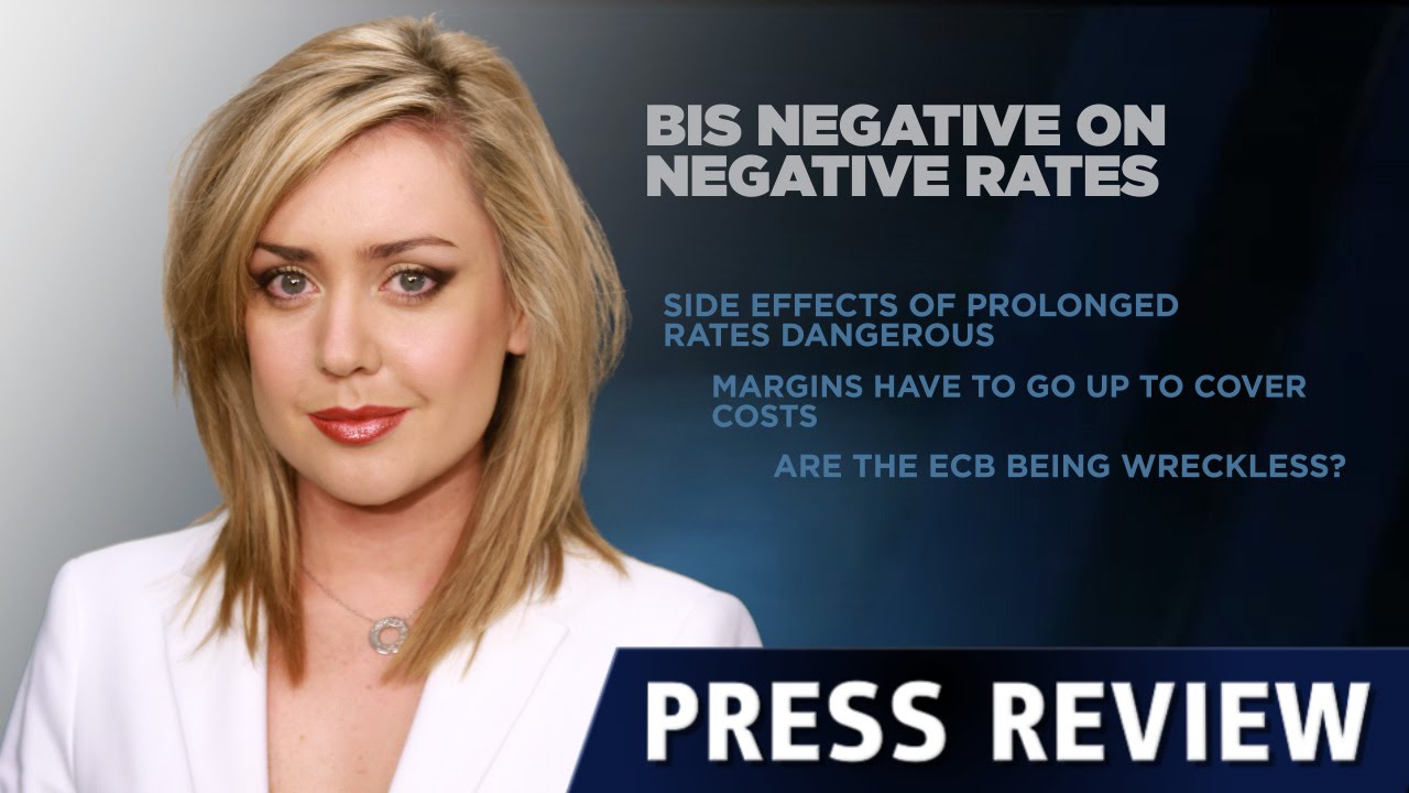 国际清算银行对负利率调整深表担忧