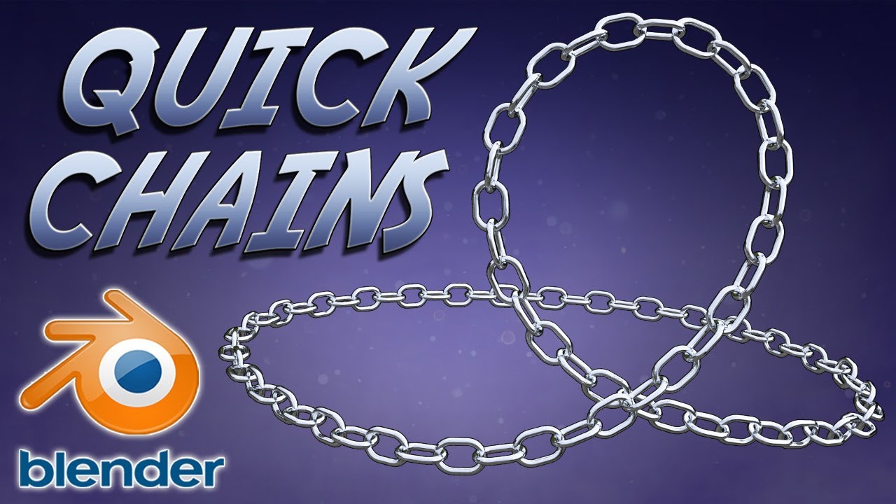 Quick Procedural Chain in Blender - YouTube