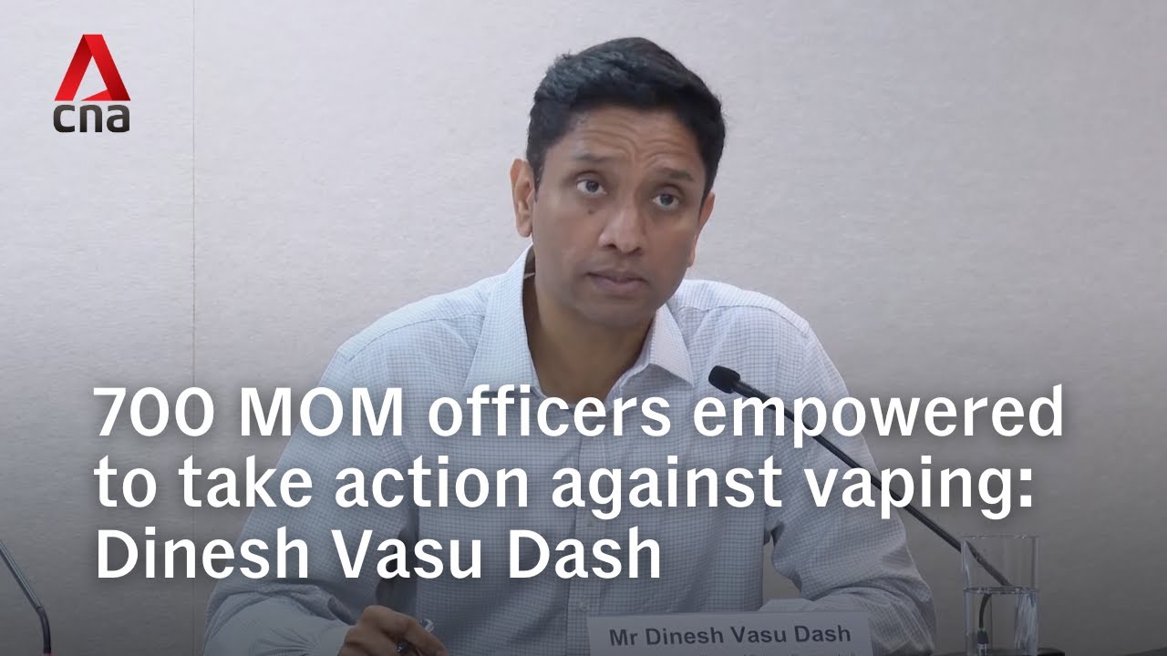 700 MOM officers empowered to take action against vape users, checks at migrant workers dorms