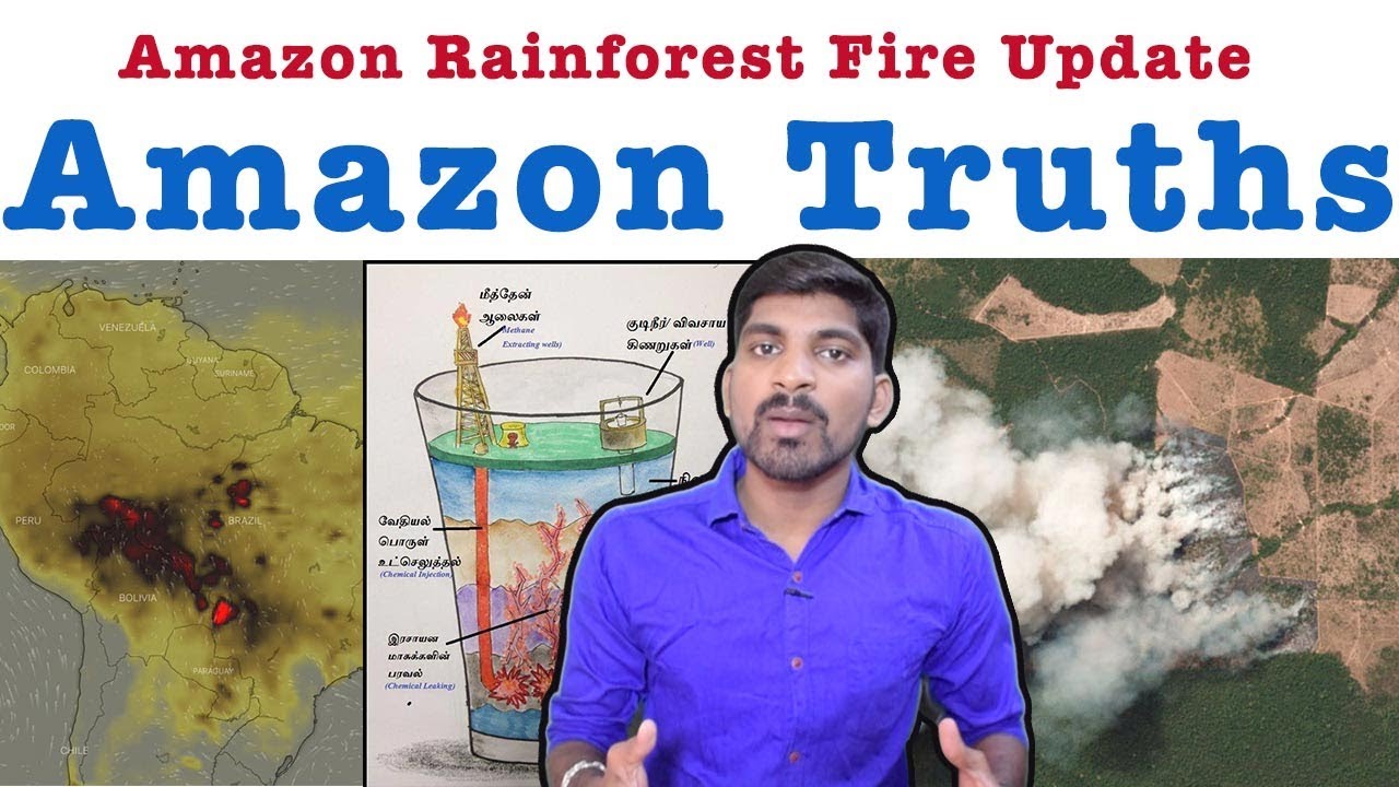 Amazon Fire Vs Methane Gas | PrayForAmazonia | Amazon Forest | Tamil Pokkisham | Vicky | TP