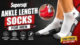 Supersox Ankle Socks for Men | Best Cotton Socks for Men | Best Socks for Shoes | Best socks for men screenshot 4