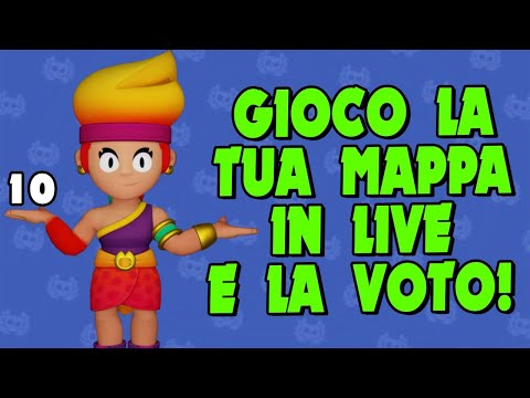 GIOCO LE MAPPE CREATE da voi SPETTATORI e le votiamo in LIVE! MAP MAKER GOT TALENT - Brawl Stars - GIOCO LE MAPPE CREATE da voi SPETTATORI e le votiamo in LIVE! MAP MAKER GOT TALENT - Brawl Stars