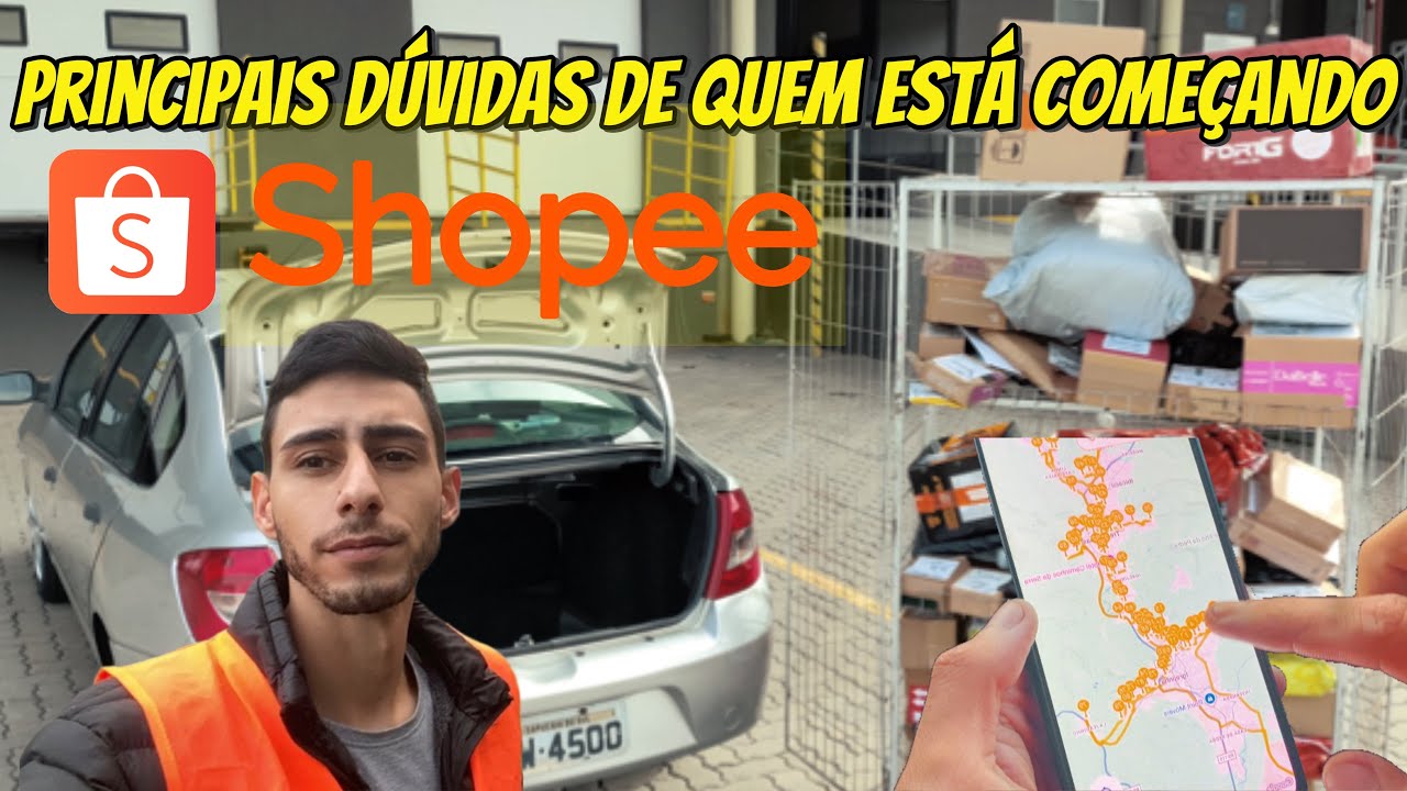 Como Funciona Para Começar A Entregar Pela Shopee em 2026 (depois da atualização) 📦