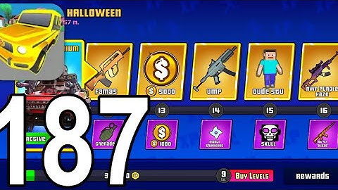 Gangs Wars: Pixel Shooter RP - Gameplay Walkthrough Part 187 - Halloween Pass (Android, iOS)