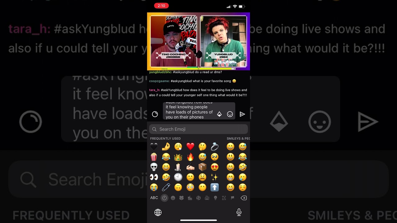 YUNGBLUD on Twitch with Complex