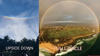 Full Circle Rainbow and Upside Down Rainbow