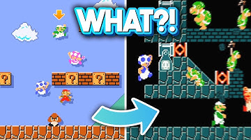 This 1-1 Remake MAKES NO SENSE in Versus Mode (Super Mario Maker 2 Online Multiplayer)