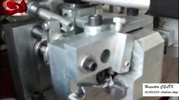 Testere ezme diş makinesi