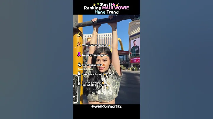 Ranking The Best MAUI WOWIE Trend🌴🌺 (Part 5) #tiktokviral #honolulu
