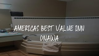 Americas Best Value Inn Onawa Review - Onawa , United States of America | WowHotelReviews Premium