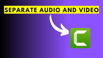 How to Separate Audio from Video in Camtasia