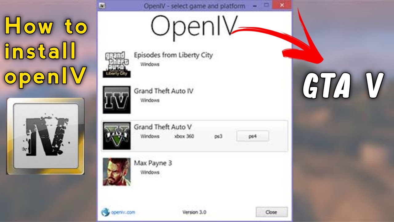 how to install open iv in gta 5 | open iv download mod gta 5 - YouTube