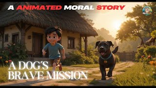 A Dog’s Courage: Helping a Lost Boy Find His Way Home | Heartwarming Animated Story 🏡 | Mamakido
