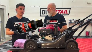 How to Ceramic Coat your lawnmower!