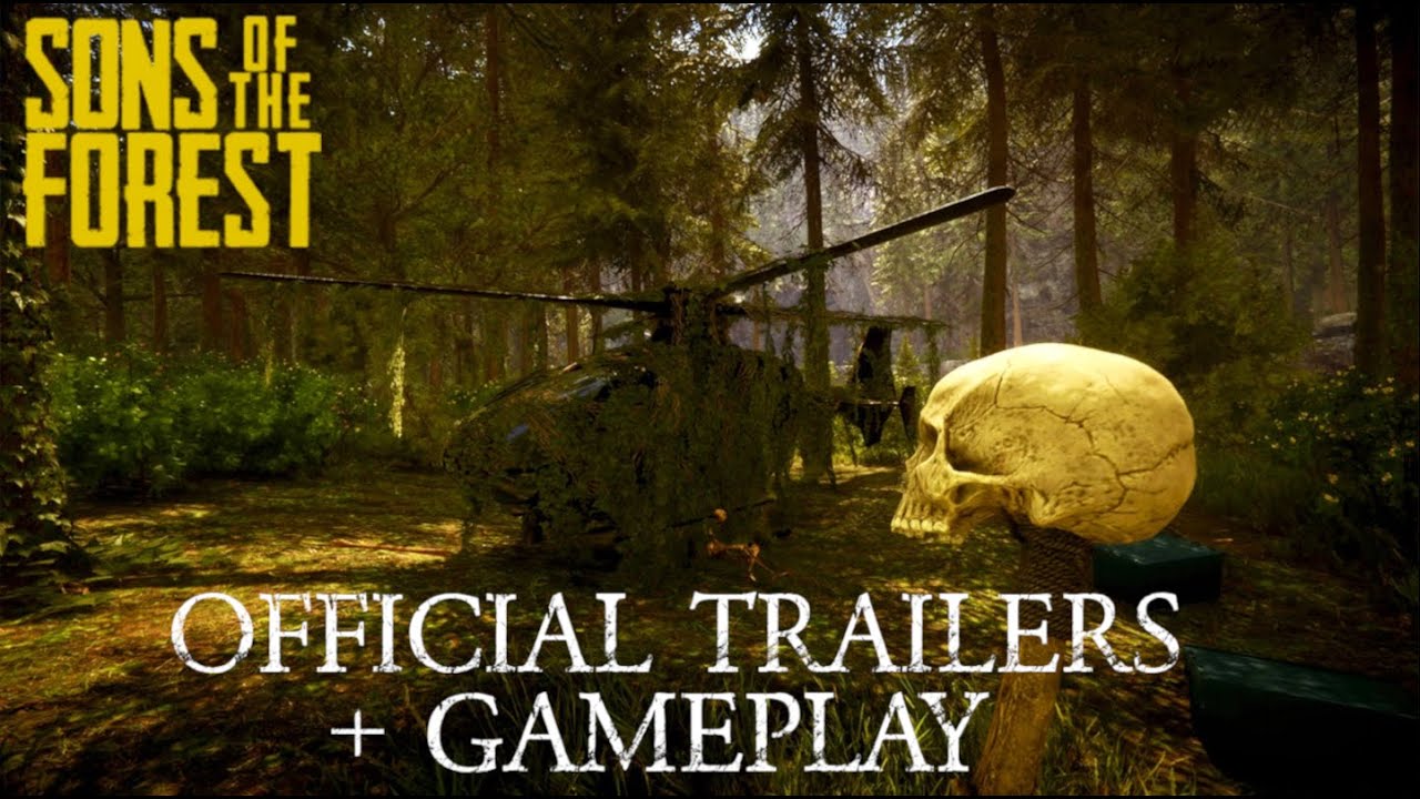 Sons Of The Forest Gameplay Trailer NEW (The Forest 2) 