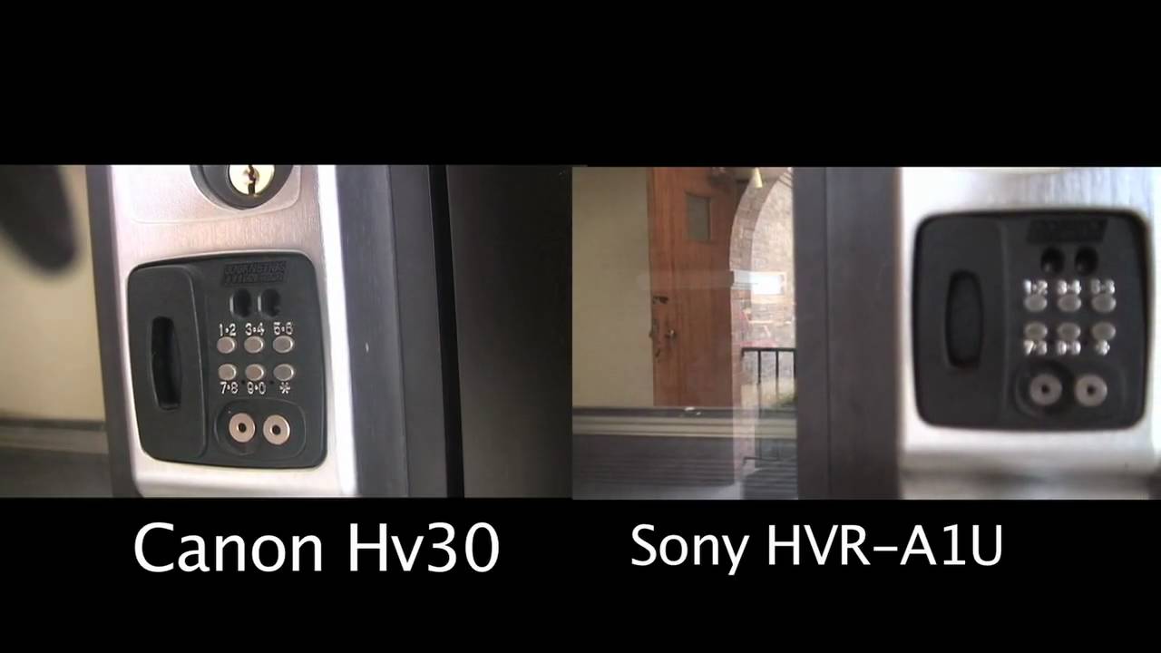 HD Compare HV30 to A1U.mov