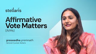 Affirmative Vote Matters/AVM | Term Sheet Breakdown | Preseedha Premnath | Fundamentals by Stellaris