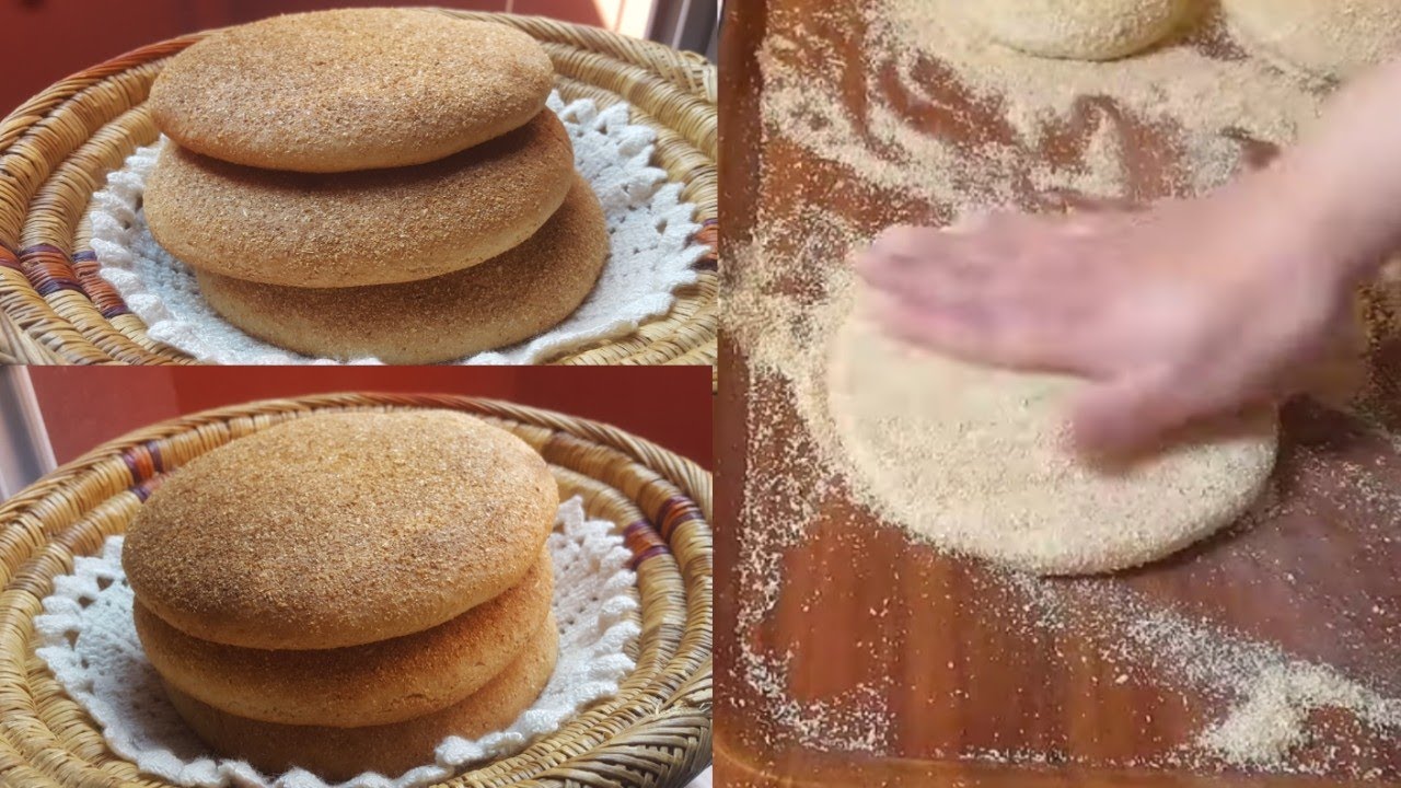 خبيزات القمح الكامل بدون دلك💪 وبدون دقيق أبيض مع كل اسرار نجاحه  أحسن مايمكن لك تقدمي لعائلتك صحي💯