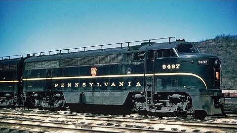 True Line Trains PRR C-liners pulling an autoparts train to South Carolina.