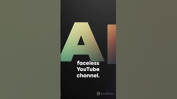 AI Magic: Create a Faceless YouTube Channel!  #ai #technology #gpt
