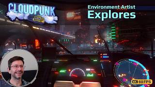 Exploring Cloudpunk as an Environment Artist - (PC, 4K)